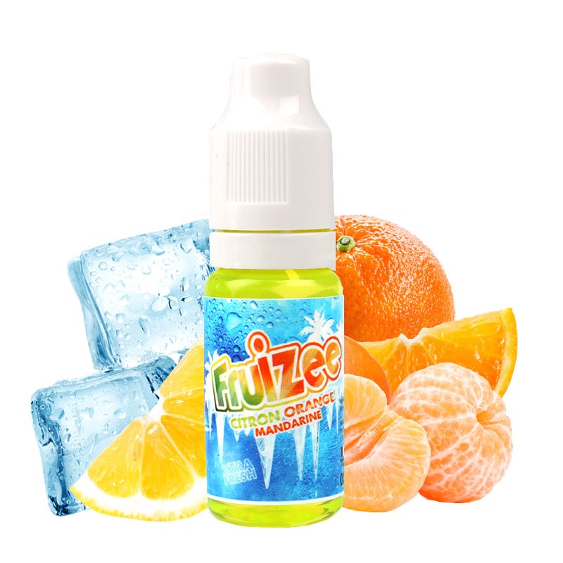 fruizee citron orange mandarine 10 ml - 12 mg/ml (lot de 10) Images